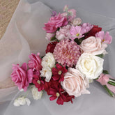 Rose Dahlia Cosmos Bridal Bouquet 38cmW